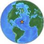 Light Earthquake 4 7 Mag Has Occurred Near Northern Mid Atlantic Ridge